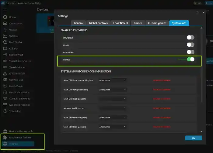 System Info Provider