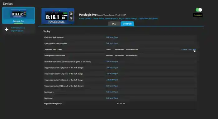 Button Control Layout